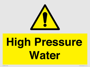 High Pressure Water